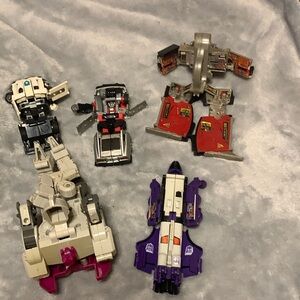 5 Vintage Toy Transformers